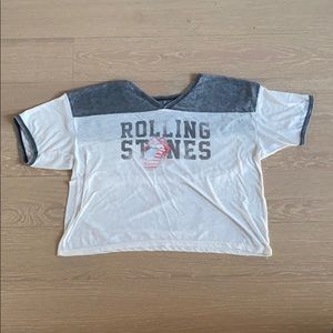 EUC Rolling Stones V-neck T-shirt
